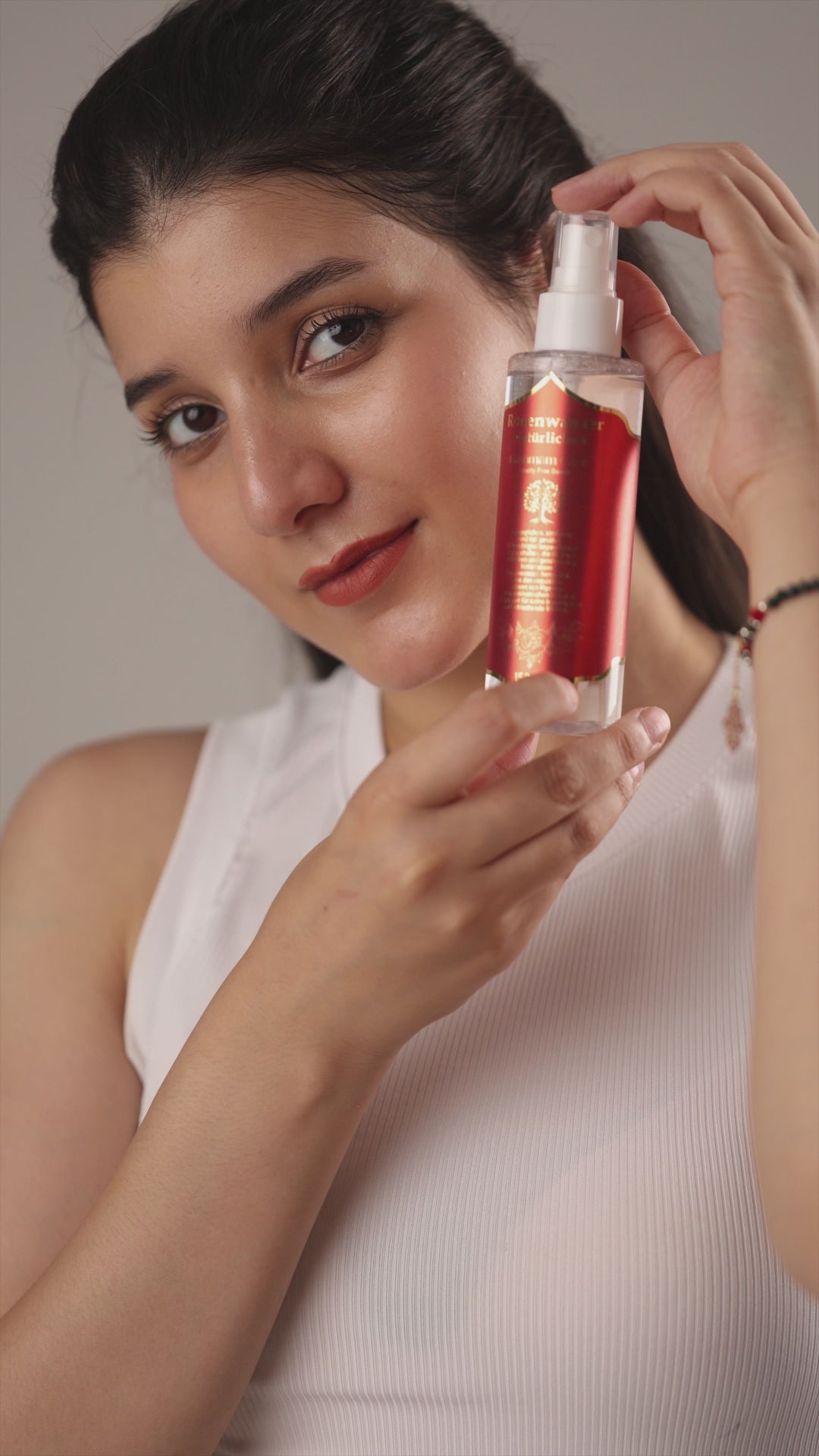 Load video: Damask Rose Water Toner