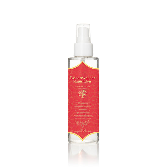 Eau de rose M'gouna - Extrait de rose marocaine biologique pour l'hydratation, l'apaisement des irritations cutanées et l'éclat naturel 