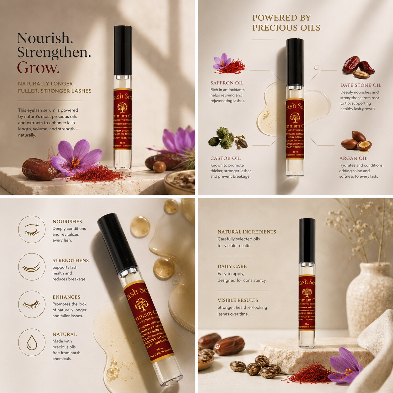Serum for Eyelashes and Eyebrows: Fast Repair and Growth