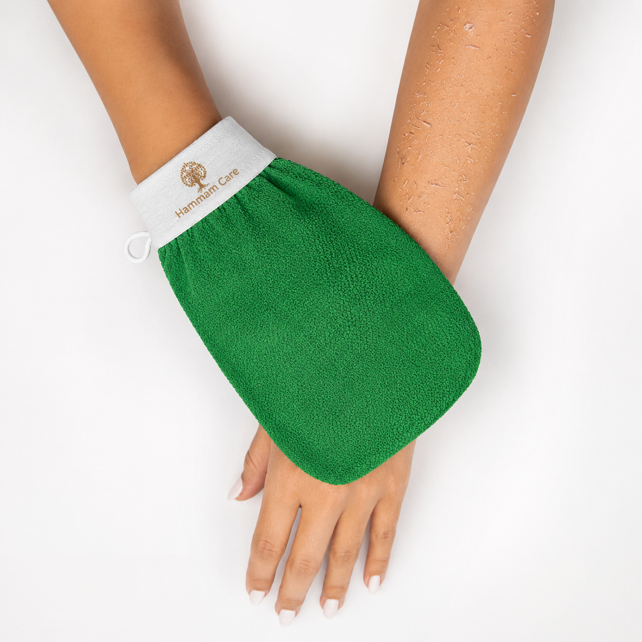 Basis-Hammam-Set: Argan-Beldi-Seife & Kessa-Handschuh