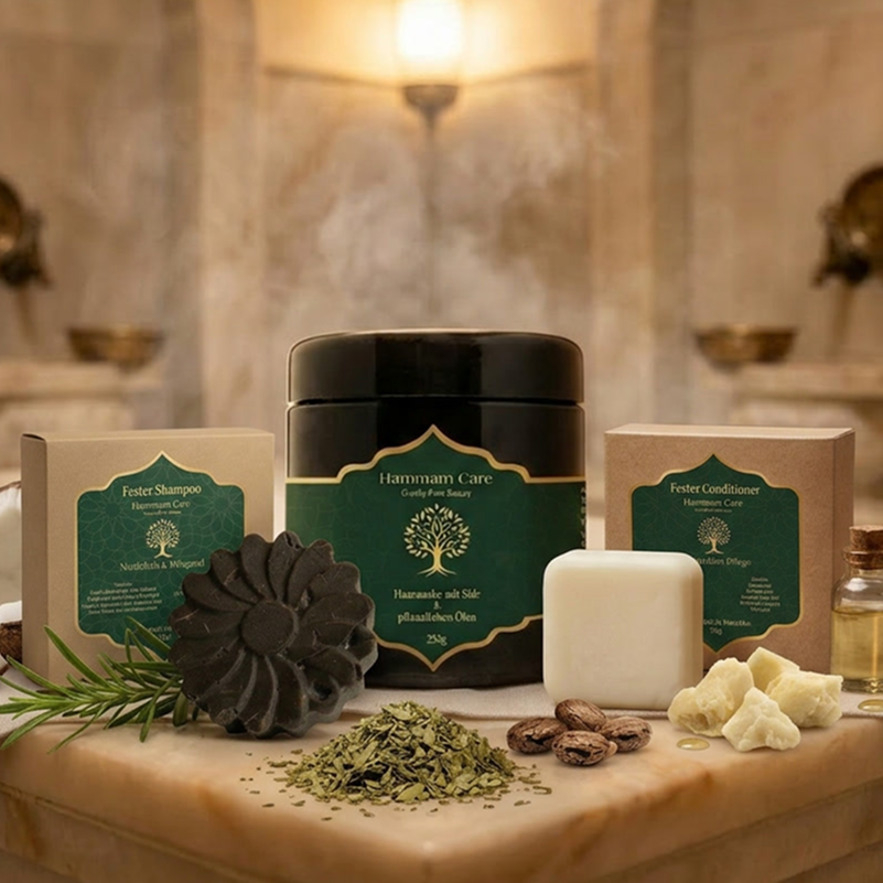 Hammam Care Hair Set: Shampoo, Conditioner & Mask