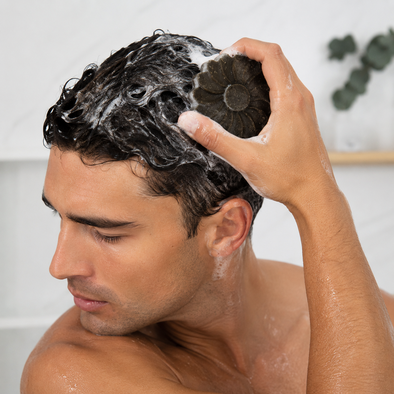 Volcanic Scalp Cleanser: Natural Shampoo Bar