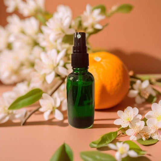 Orange Blossom Water Spray for Hydration, Toning, and Soothing All Skin Types